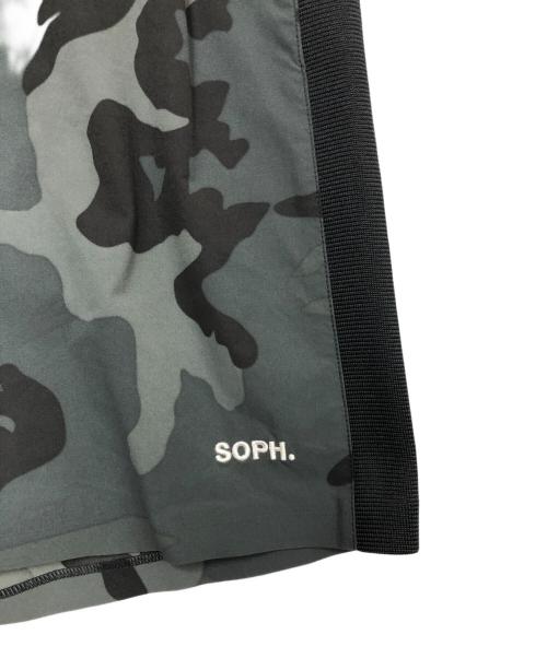 F.C.R.B.（エフシーレアルブリストル）F.C.R.B. (エフシーレアルブリストル) SOPH. (ソフ) ゲームパンツ グレー×ブラック サイズ:LLの古着・服飾アイテム