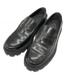 TOD'S（トッズ）の古着「コインローファー」｜ブラック