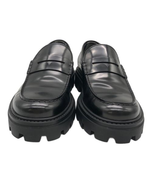 TOD'S（トッズ）TOD'S (トッズ) コインローファー ブラック サイズ:25.5㎝の古着・服飾アイテム