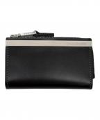 ck Calvin Kleinシーケーカルバンクライン）の古着「コインケース付き5連キーケース」｜ブラック×シルバー