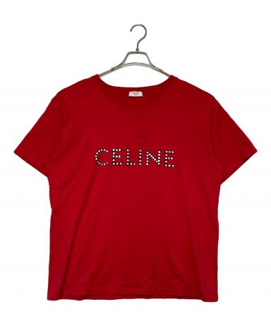 CELINE セリーヌ トリオンフ スタッズ ロンT 赤 L 1039009196796047_01_7222w.jpeg