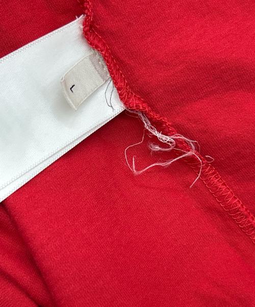 CELINE（セリーヌ）CELINE (セリーヌ) スタッツTシャツ レッド サイズ:SIZE Lの古着・服飾アイテム