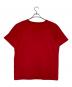 CELINE (セリーヌ) スタッツTシャツ レッド サイズ:SIZE L：30000円