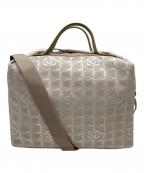 CHANELシャネル）の古着「ボストンバッグ」｜ベージュ