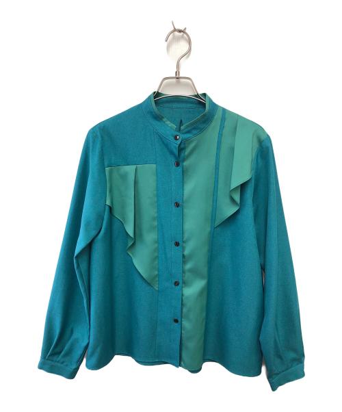 UNITED TOKYO（ユナイテッドトーキョー）UNITED TOKYO (ユナイテッドトーキョー) 長袖ブラウス グリーン サイズ:FREEの古着・服飾アイテム