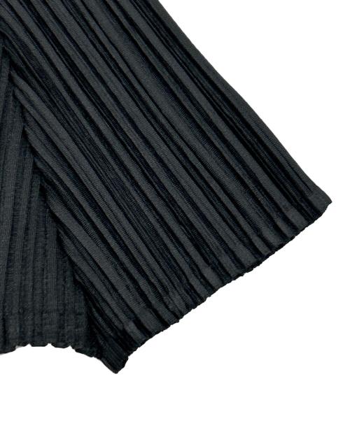 PLEATS PLEASE（プリーツプリーズ）PLEATS PLEASE (プリーツプリーズ) プリーツカットソー ブラック サイズ:SIZE Freeの古着・服飾アイテム