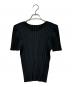 PLEATS PLEASE（プリーツプリーズ）の古着「プリーツカットソー」｜ブラック