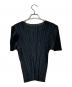 PLEATS PLEASE (プリーツプリーズ) プリーツカットソー ブラック サイズ:SIZE Free：14000円