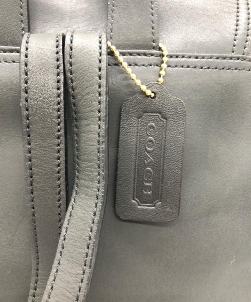COACH（コーチ）COACH (コーチ) レザーリュック ブラックの古着・服飾アイテム