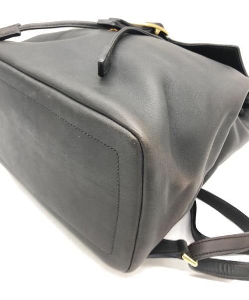 COACH（コーチ）COACH (コーチ) レザーリュック ブラックの古着・服飾アイテム