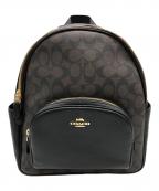 COACHコーチ）の古着「リュック」｜ブラウン×ブラック