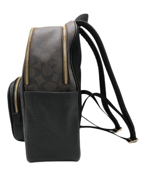 COACH（コーチ）COACH (コーチ) リュック ブラウン×ブラックの古着・服飾アイテム