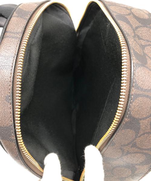 COACH（コーチ）COACH (コーチ) リュック ブラウン×ブラックの古着・服飾アイテム