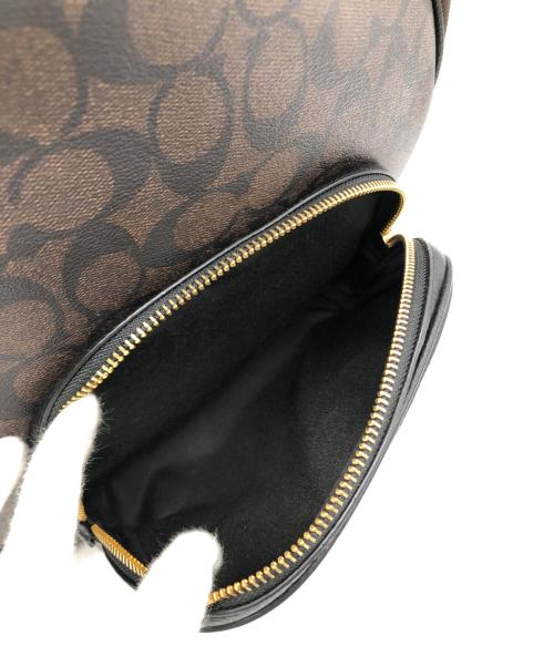 COACH（コーチ）COACH (コーチ) リュック ブラウン×ブラックの古着・服飾アイテム
