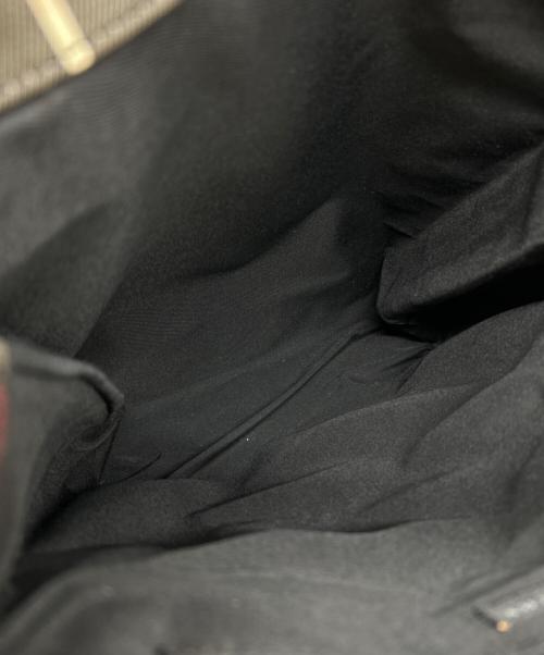 BURBERRY LONDON（バーバリーロンドン）BURBERRY LONDON (バーバリーロンドン) トートバッグ レッド×ベージュの古着・服飾アイテム