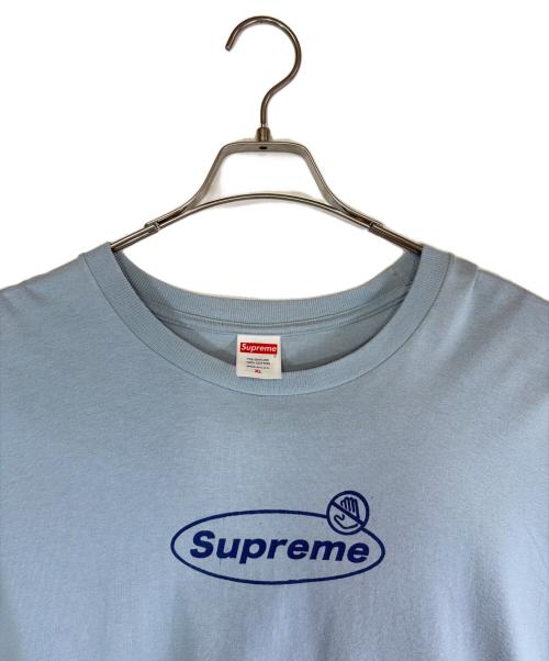 SUPREME（シュプリーム）Supreme (シュプリーム) プリントTシャツ ブルー サイズ:SIZE LLの古着・服飾アイテム