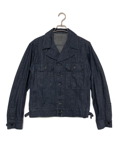 Mr.FREEDOM（ミスターフリーダム）Mr.FREEDOM (ミスターフリーダム) デニムユーティリティージャケット インディゴ サイズ:SIZE Freeの古着・服飾アイテム