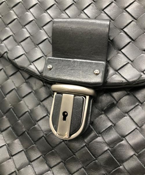 BOTTEGA VENETA（ボッテガベネタ）BOTTEGA VENETA (ボッテガベネタ) ハンドバッグ ブラックの古着・服飾アイテム