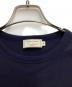 中古・古着 maison kitsune (メゾンキツネ) チラックスロゴ Tシャツ ネイビー サイズ:M：8000円
