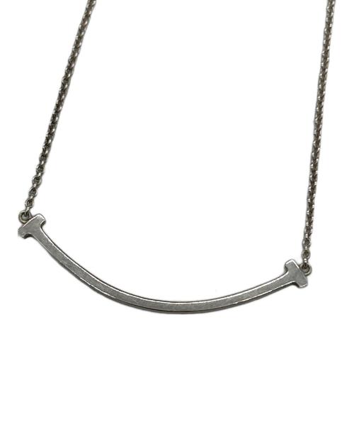 TIFFANY & Co.（ティファニー）TIFFANY & Co. (ティファニー) Tスマイルネックレス スモール シルバーの古着・服飾アイテム