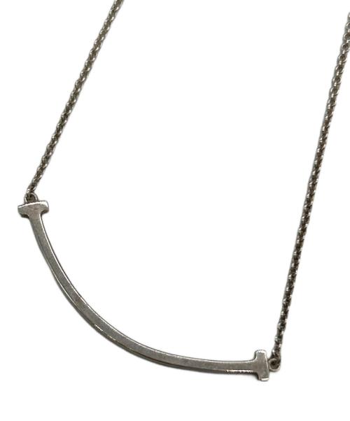 TIFFANY & Co.（ティファニー）TIFFANY & Co. (ティファニー) Tスマイルネックレス スモール シルバーの古着・服飾アイテム
