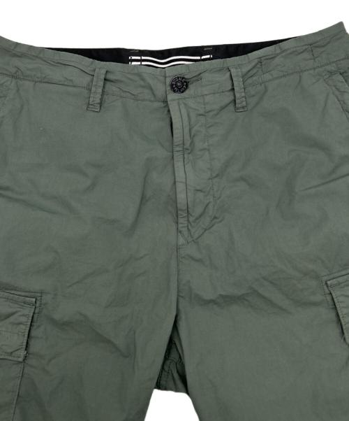 STONE ISLAND（ストーンアイランド）STONE ISLAND (ストーンアイランド) ハーフパンツ オリーブ サイズ:SIZE W30の古着・服飾アイテム