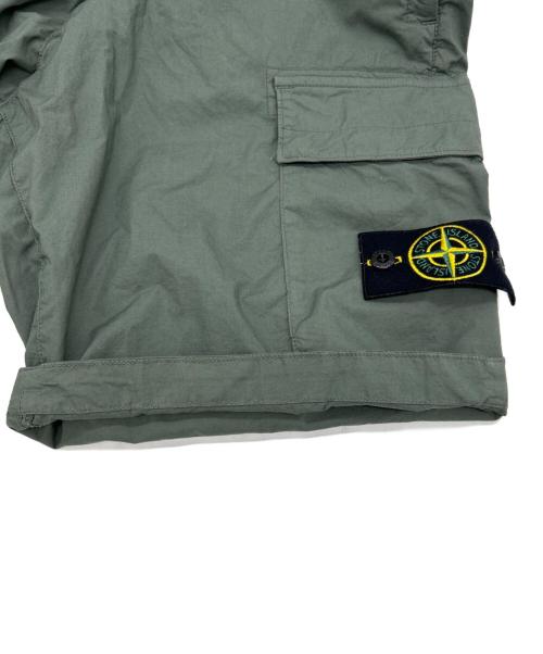 STONE ISLAND（ストーンアイランド）STONE ISLAND (ストーンアイランド) ハーフパンツ オリーブ サイズ:SIZE W30の古着・服飾アイテム