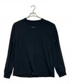New Era×YOHJI YAMAMOTOニューエラ×ヨウジヤマモト）の古着「L／S TEE」｜ブラック
