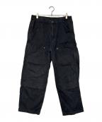 NAUTICAノーティカ）の古着「ダブルニーダックパンツ」｜ブラック