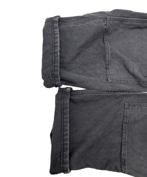 NAUTICA（ノーティカ）NAUTICA (ノーティカ) ダブルニーダックパンツ ブラック サイズ:SIZE Mの古着・服飾アイテム