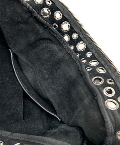 ANYA HINDMARCH（アニヤ・ハインドマーチ）ANYA HINDMARCH (アニヤハインドマーチ) 2WAYバッグ ブラックの古着・服飾アイテム