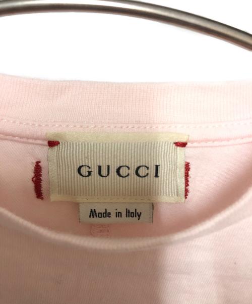 GUCCI（グッチ）GUCCI (グッチ) Tシャツ ピンク サイズ:SIZE 36mの古着・服飾アイテム