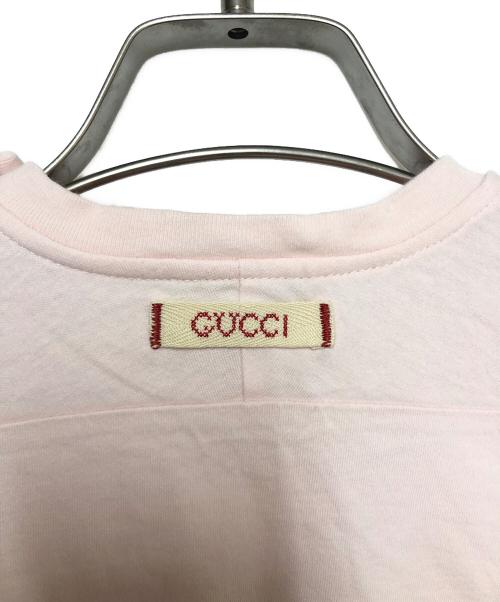 GUCCI（グッチ）GUCCI (グッチ) Tシャツ ピンク サイズ:SIZE 36mの古着・服飾アイテム