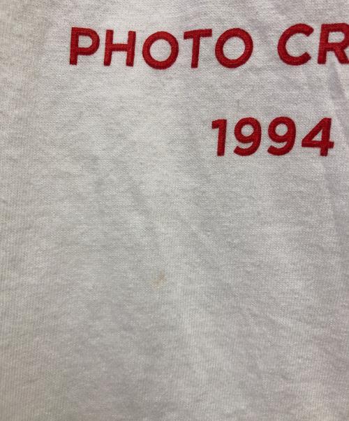 WACKO MARIA（ワコマリア）WACKO MARIA (ワコマリア) PULP FICTION (パルプフィクション) ロングスリーブカットソー ホワイト サイズ:Ｌの古着・服飾アイテム