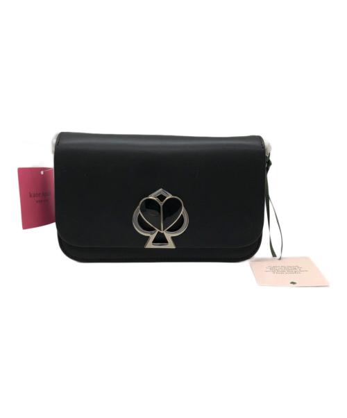 Kate Spade（ケイトスペード）Kate Spade (ケイトスペード) ショルダーバッグ ブラック×シルバー 未使用品の古着・服飾アイテム