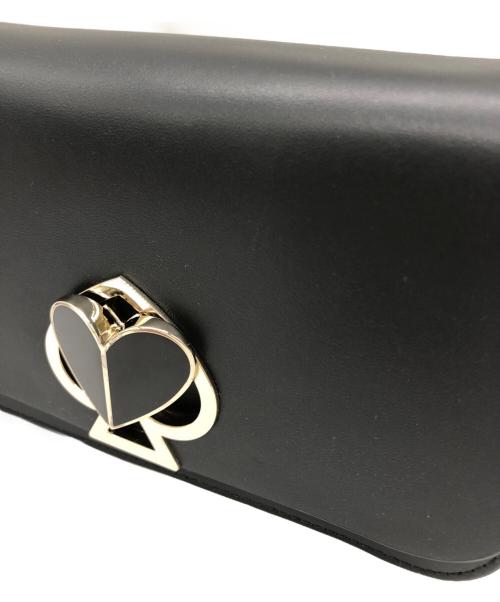 Kate Spade（ケイトスペード）Kate Spade (ケイトスペード) ショルダーバッグ ブラック×シルバー 未使用品の古着・服飾アイテム