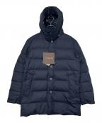 MACKINTOSH LONDONマッキントッシュ ロンドン）の古着「ウールポリエステルフーデッドダウンアウター」｜ネイビー