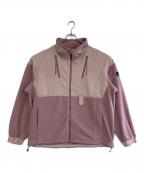 Y(dot) BY NORDISKワイドット バイ ノルディスク）の古着「スタンドネックフリースジャケット」｜ピンク