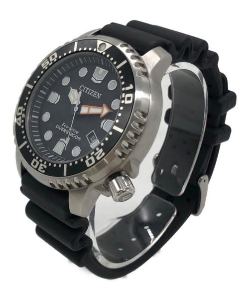CITIZEN（シチズン）CITIZEN (シチズン) PROMASTER DIVERS WATCH（プロマスター ダイバーズ ウォッチ） ブラックの古着・服飾アイテム