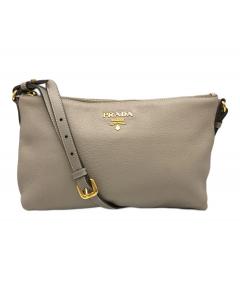 中古・古着通販】PRADA (プラダ) ショルダーバッグ ベージュ｜ブランド