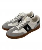 POLO RALPH LAURENポロ・ラルフローレン）の古着「ローカットスニーカー」｜ホワイト×グレー×ネイビー