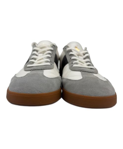 POLO RALPH LAUREN（ポロ・ラルフローレン）POLO RALPH LAUREN (ポロ・ラルフローレン) ローカットスニーカー ホワイト×グレー×ネイビー サイズ:SIZE 27.5cmの古着・服飾アイテム