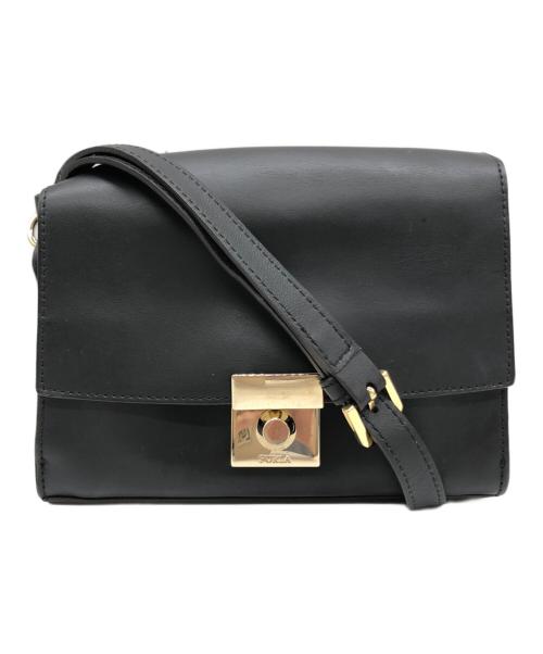 FURLA（フルラ）FURLA (フルラ) ショルダーバッグ ブラックの古着・服飾アイテム