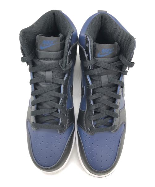 NIKE（ナイキ）NIKE (ナイキ) ハイカットスニーカー ネイビー×ブラック サイズ:26.5㎝の古着・服飾アイテム