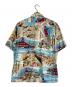 reyn spooner (レイン スプナー) アロハシャツ ベージュ×ブルー サイズ:SIZE S：4500円