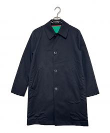 PAUL SMITH（ポールスミス）の古着「ライナー付ステンカラーコート」｜ネイビー