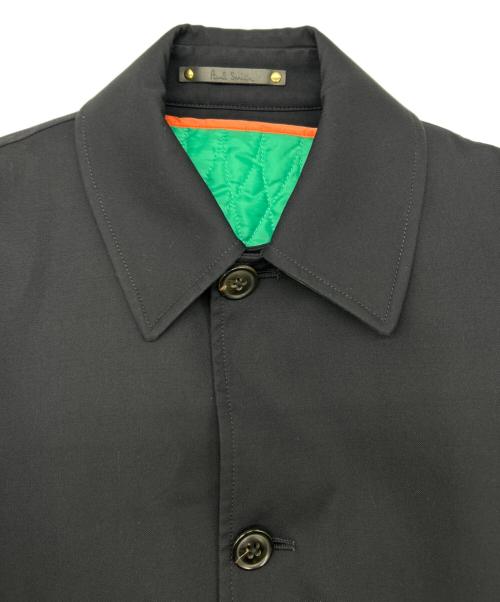 PAUL SMITH（ポールスミス）PAUL SMITH (ポールスミス) ライナー付ステンカラーコート ネイビー サイズ:SIZE Mの古着・服飾アイテム