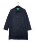 PAUL SMITH（ポールスミス）の古着「ライナー付ステンカラーコート」｜ネイビー