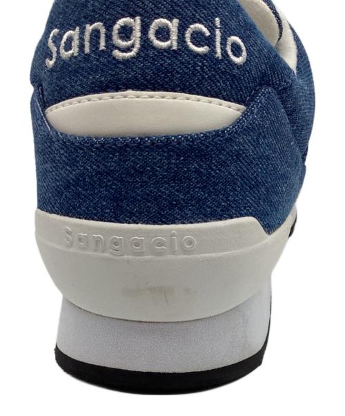 via SANGACIO（ヴィア・サンガチオ）via SANGACIO (ヴィア・サンガチオ)  にゅ〜ず“7th Anniv.Model” インディゴ サイズ:US9の古着・服飾アイテム