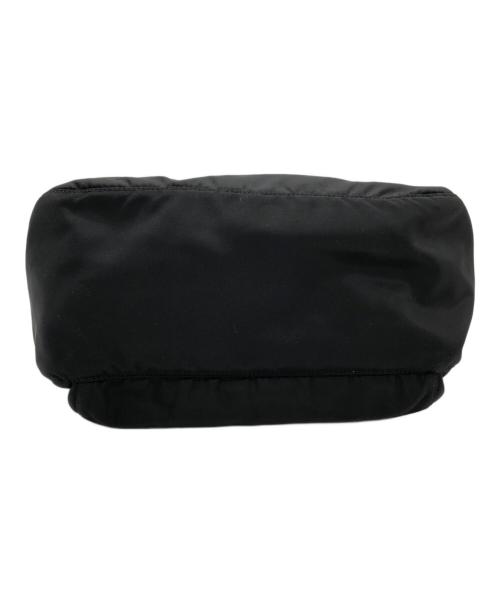 PRADA（プラダ）PRADA (プラダ) ナイロンショルダーバッグ ブラックの古着・服飾アイテム